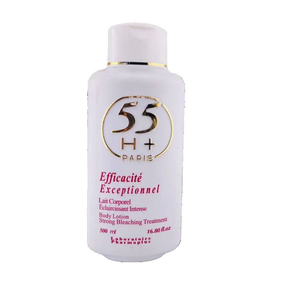 55H+ Paris Body Lotion 500ml | Even Tone Glow Brightening Skin Care