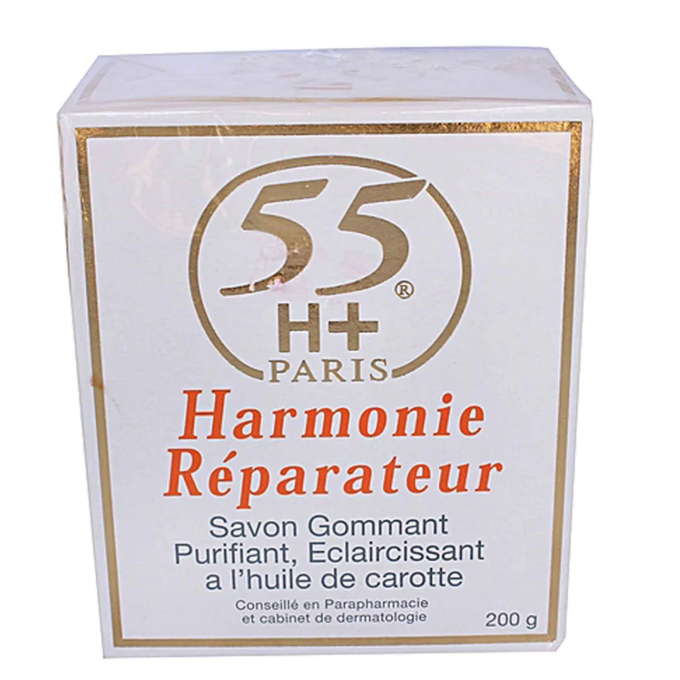 55H+ Harmonie Réparateur Soap 200g | Purifying Brightening Exfoliating Bar
