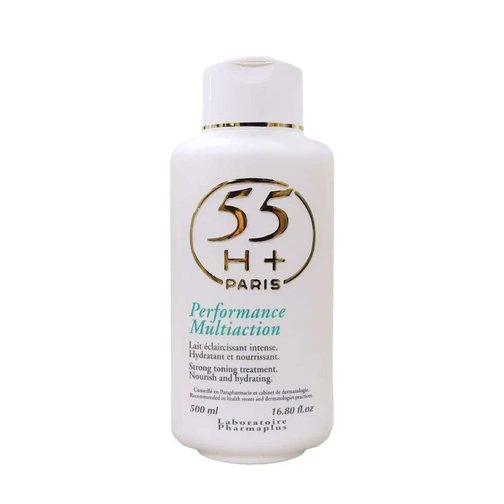 55H+ Paris Lait Performance 500ml | Brightening Multi-Action Body Milk Lotion