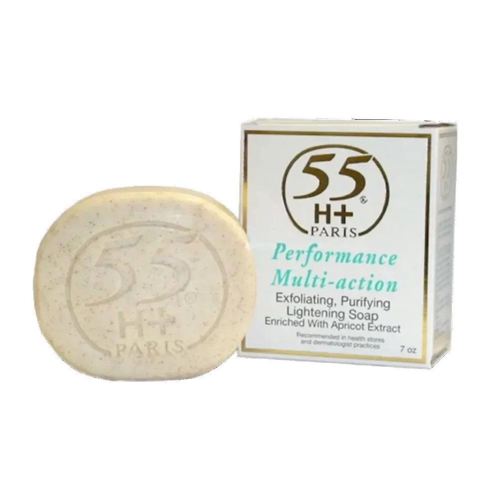 55H+ Paris Performance Multi-Action Soap 7oz | Exfoliating Brightening Cleanse