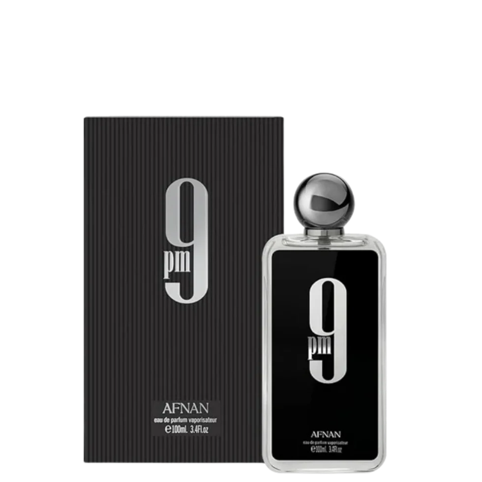 9PM Eau de Parfum by Afnan for Men– 100ml  Warm Spicy & Vanilla Masculine Perfume
