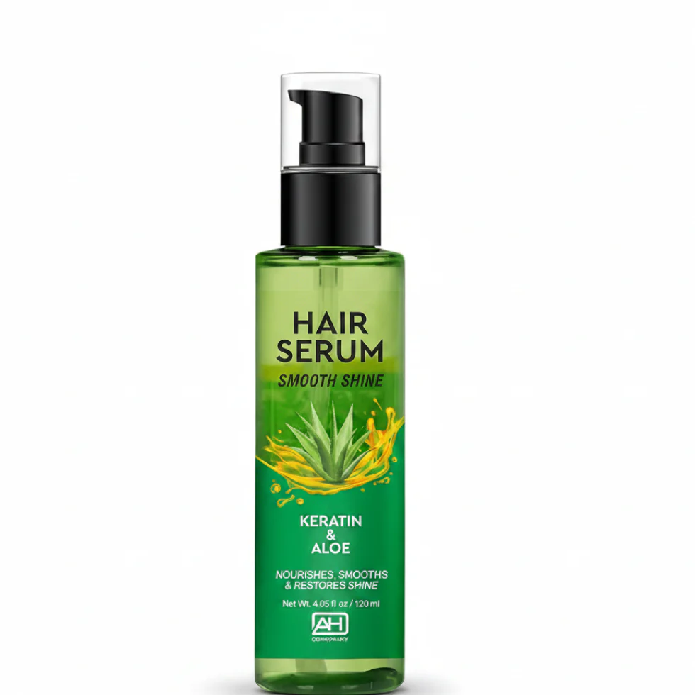 Absolute Hot Smooth Shine Hair Serum 120ml | Keratin & Aloe Frizz Control