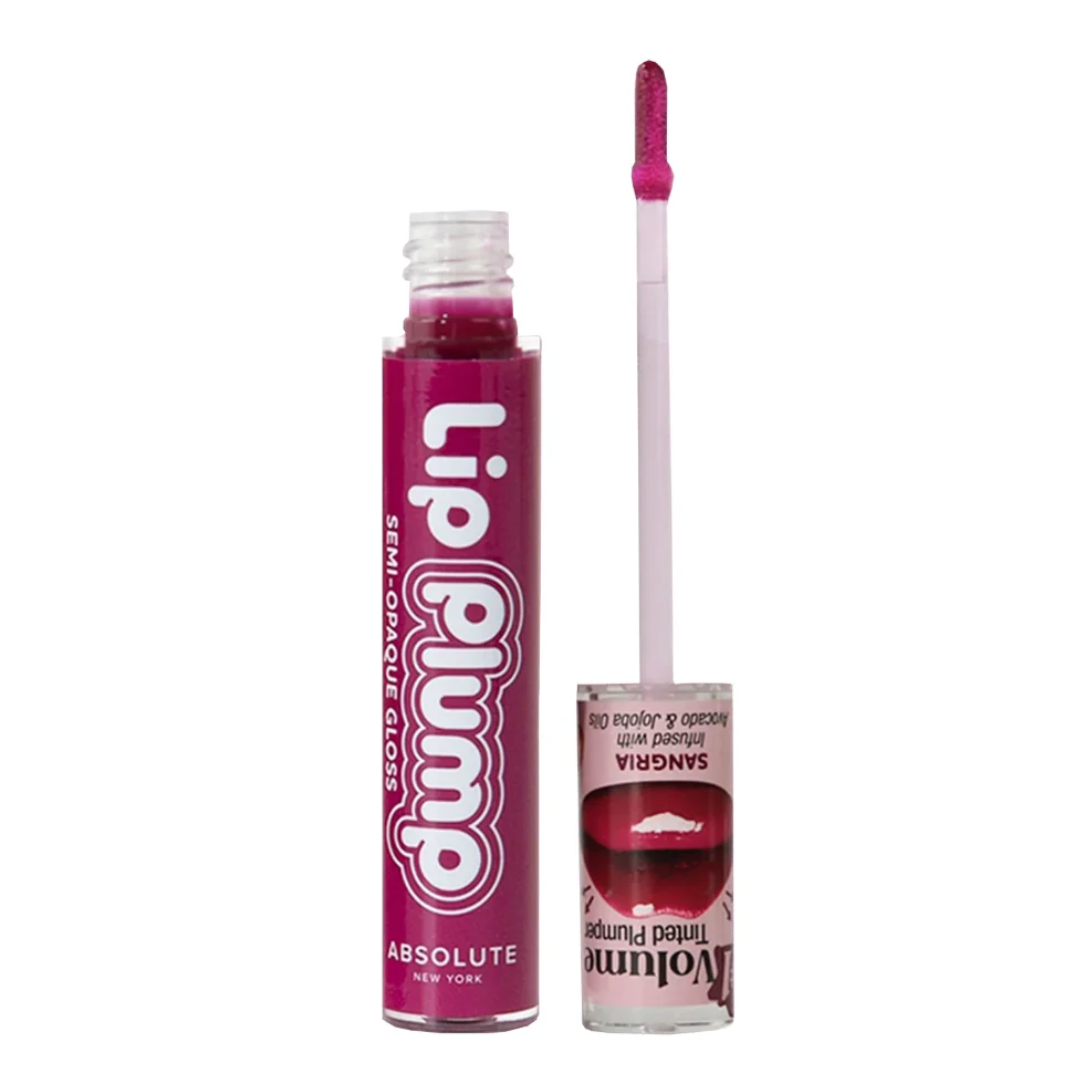 Absolute New York Lip Plump Gloss | Semi-Opaque Hydrating Plumping Shine - Image 7