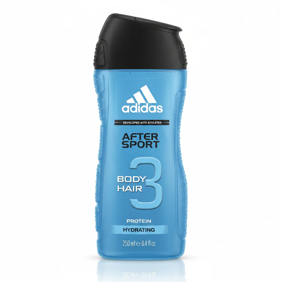 Adidas After Sport Body Hair 3 Protein Hydrating 250ml | Refresh & Moisture