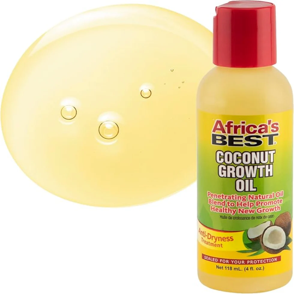 Africa’s Best Coconut Growth Oil 118ml | Strengthen & Hydrate Hair - Image 3