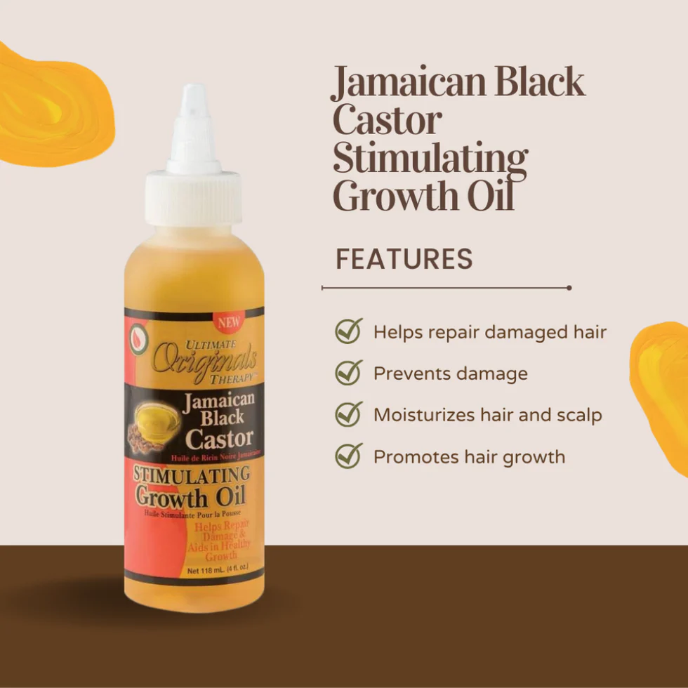 🌿 Jamaican Black Castor Oil Growth Oil 118ml | Hair Strength & Fast Growth - Image 2