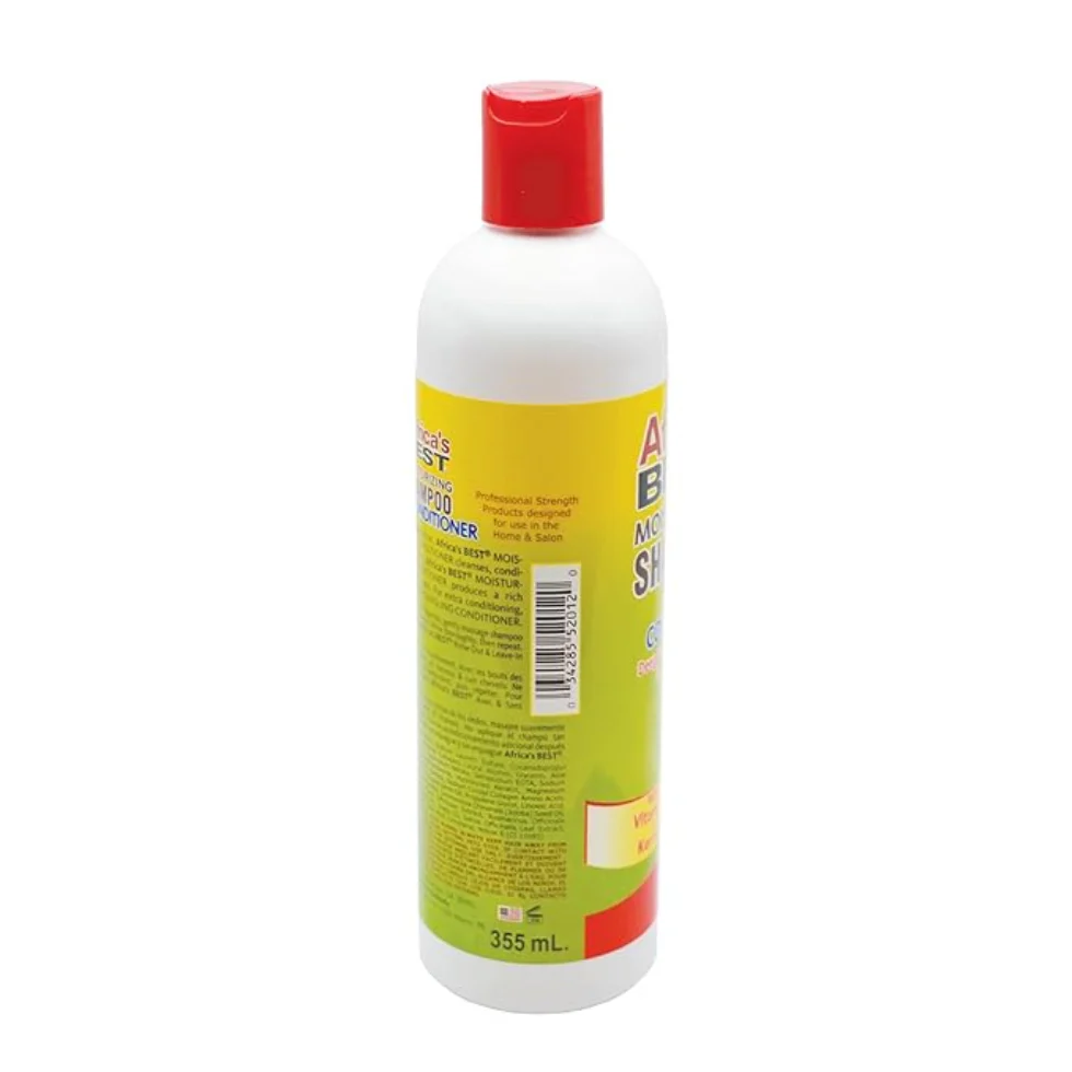 Africa's Best Moisturizing Shampoo With Conditioner 355ml | Hydrate, Detangle & Nourish Hair - Image 3