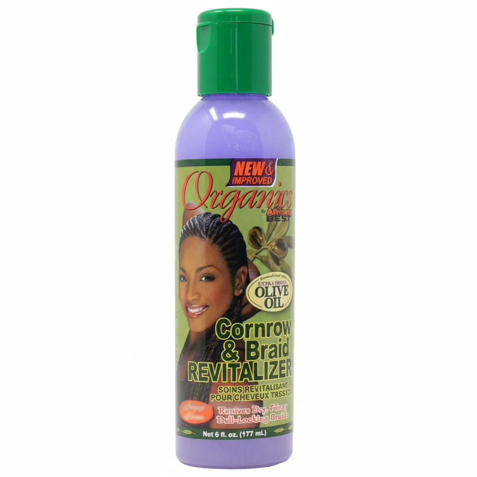 Africa’s Best Organics Cornrow & Braid Revitalizer 177ml | Scalp Relief Spray