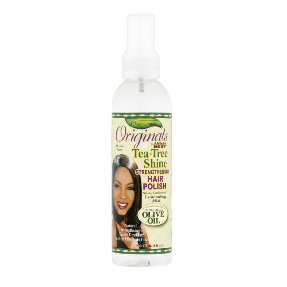 Africa’s Best Originals Tea-Tree Shine Strengthening Hair Polish 177ml | Smooth & Nourish