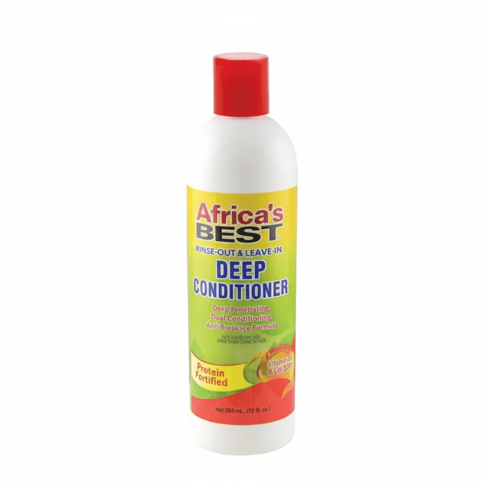 Africa's Best Rinse Out & Leave-In Deep Conditioner 355ml | Hydrate & Strengthen Hair