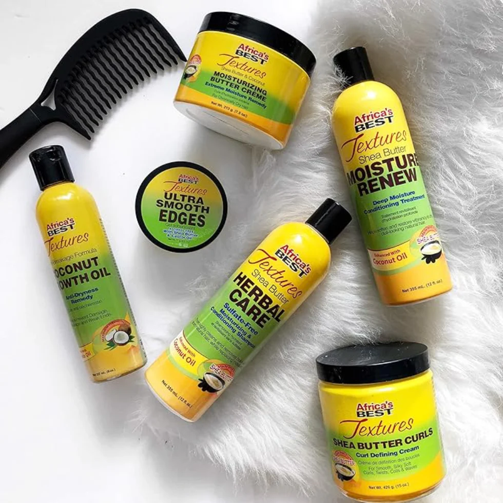 Africa’s Best Shea Butter Sulfate-Free Shampoo | Moisturizing Hair Care 355ml - Image 3