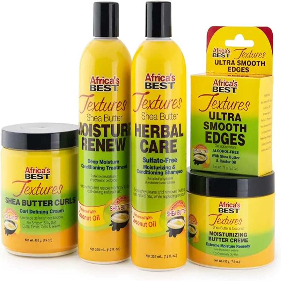 Africa’s Best Shea Butter Sulfate-Free Shampoo | Moisturizing Hair Care 355ml - Image 4