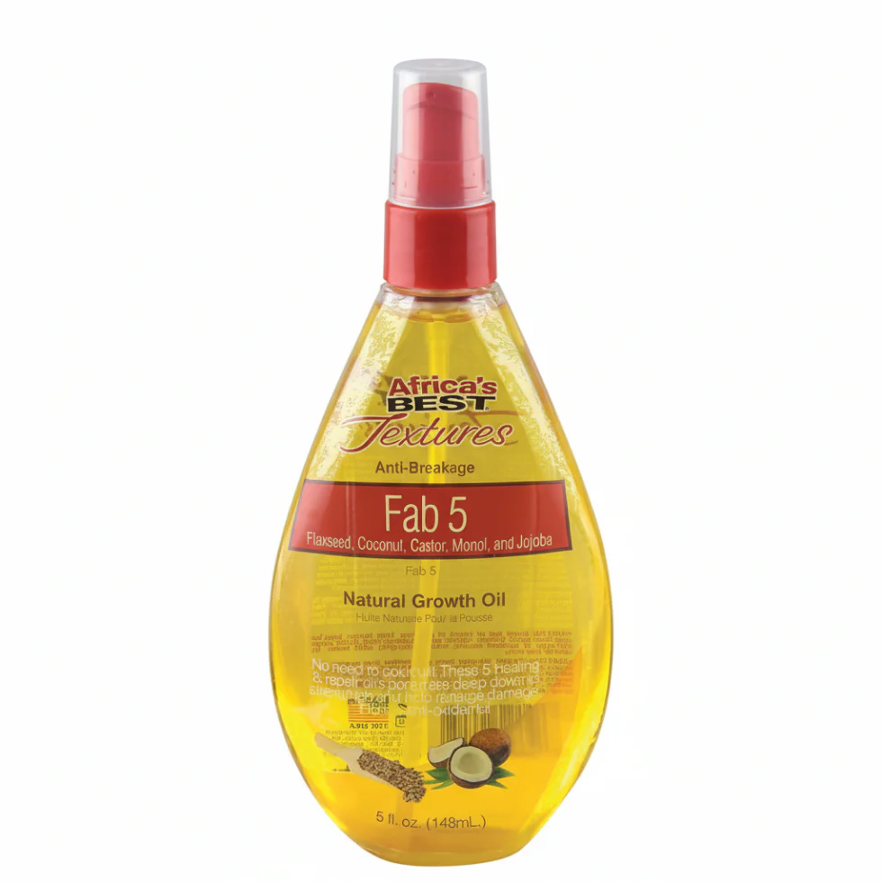 Africa's Best FAB 5 Natural Oils 148ml | Hair Growth & Scalp Therapy