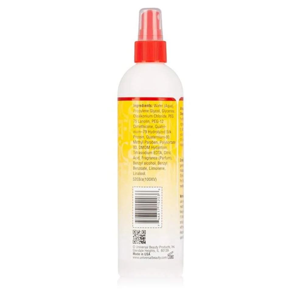 African Essence Braid Sheen Spray 355ml | Shine & Anti-Itch Formula - Image 2