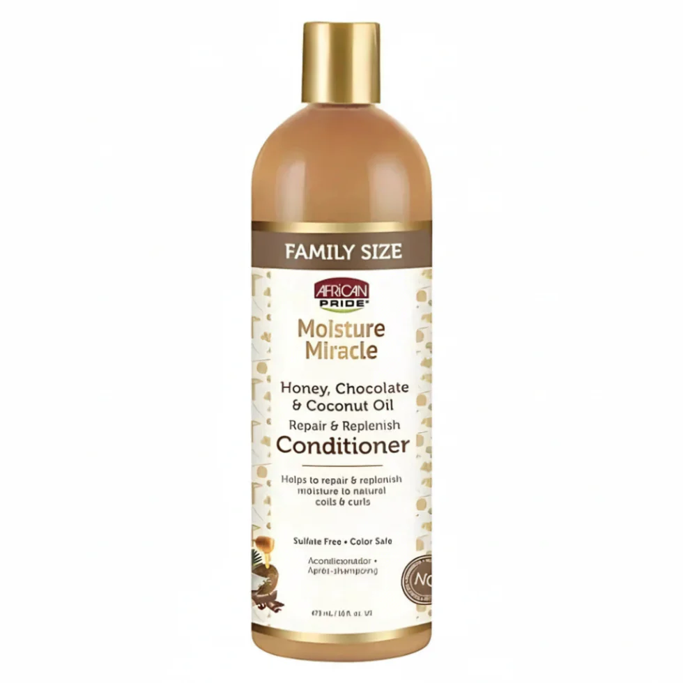 African Pride Moisture Miracle Repair Conditioner 473ml | Hydrate & Strengthen Hair