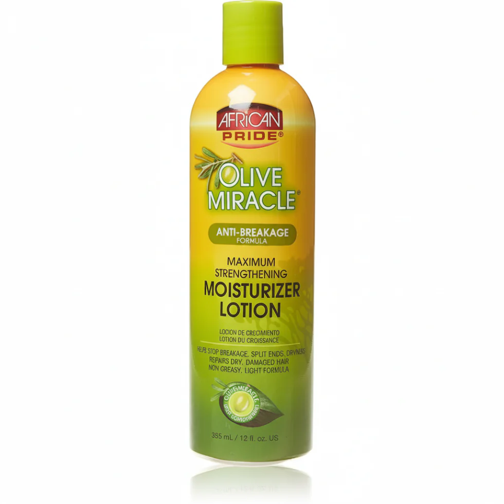 African Pride Olive Miracle Hydration Oil Moisturizer 355ml | Anti-Breakage Care