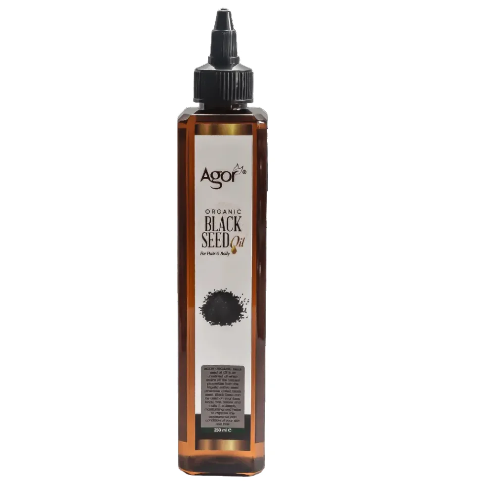 Agor Organic Black Seed Oil 250ml | Hair & Body Repair and Nourishment