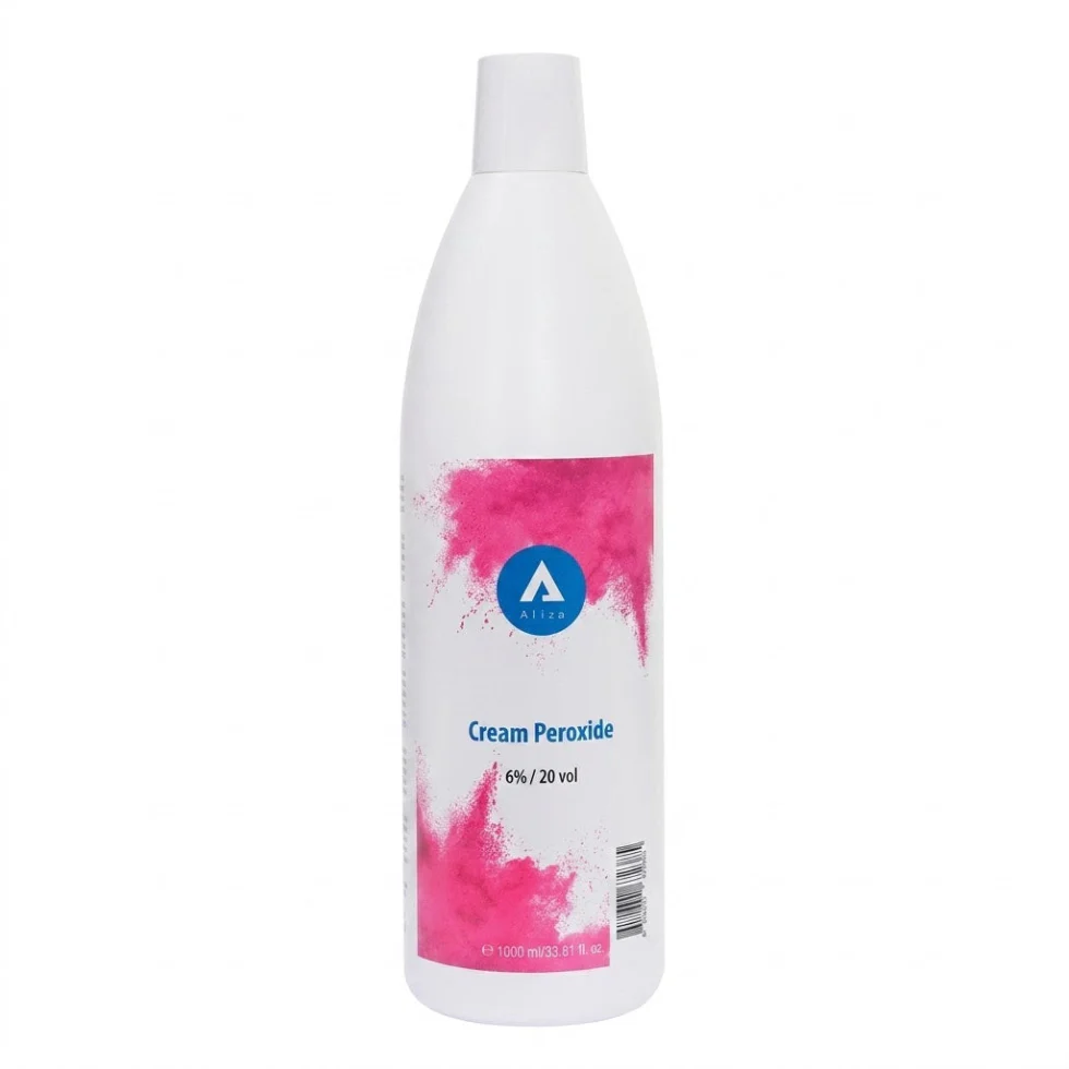 Aliza Cream Peroxide 6% 20 Vol 1000ml | Hair Developer for Color & Lightening