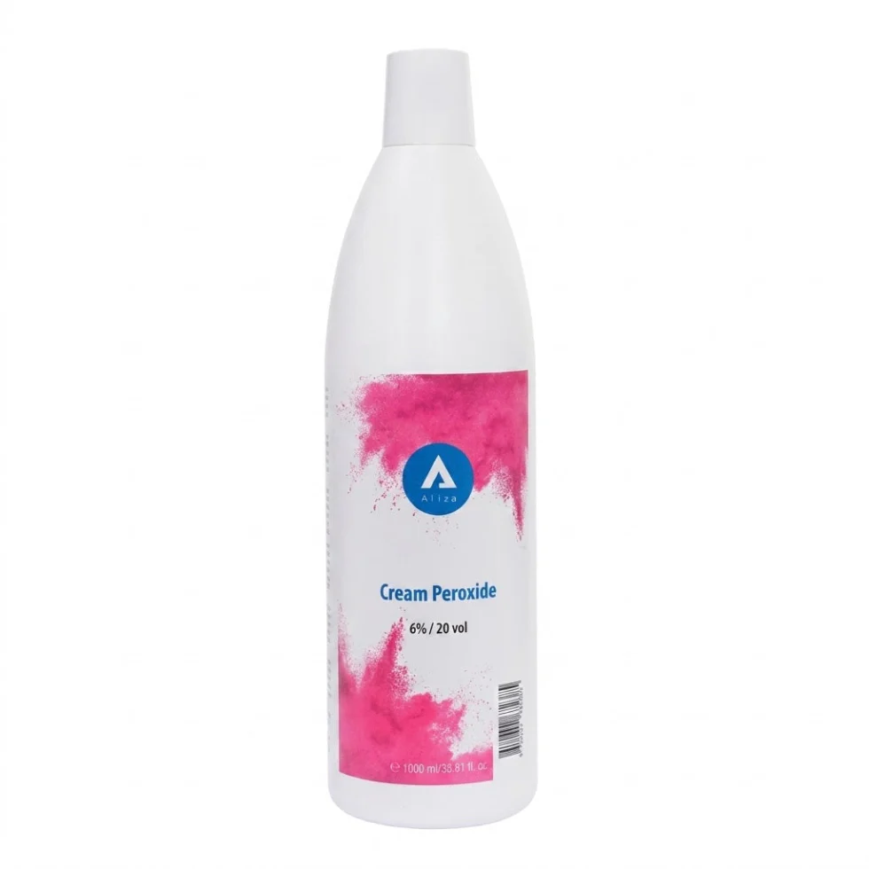 Aliza Cream Peroxide 6% 20 Vol 1000ml | Hair Developer for Color & Lightening