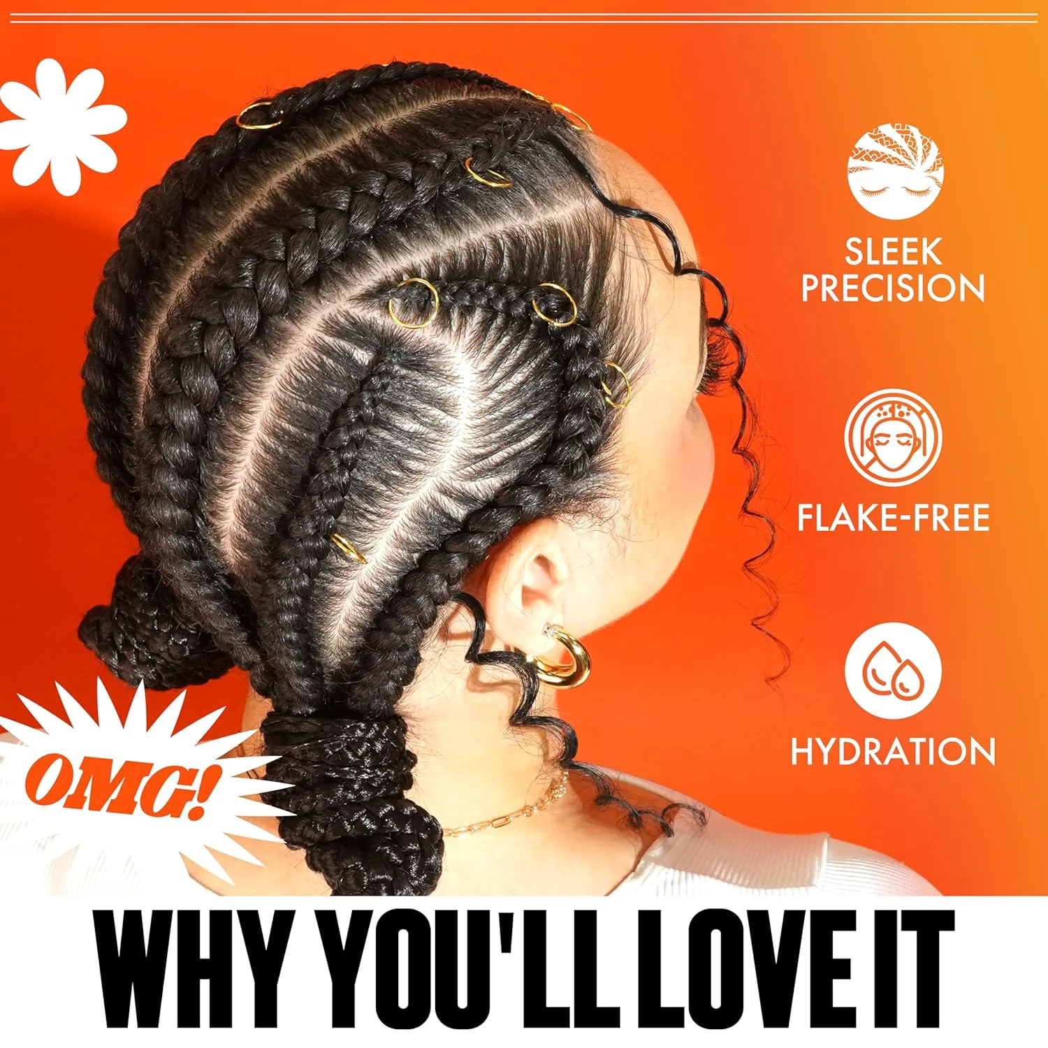 All Day Got Hold Braiding Gel 296ml | Extreme Hold for Braids & Twists - Image 3