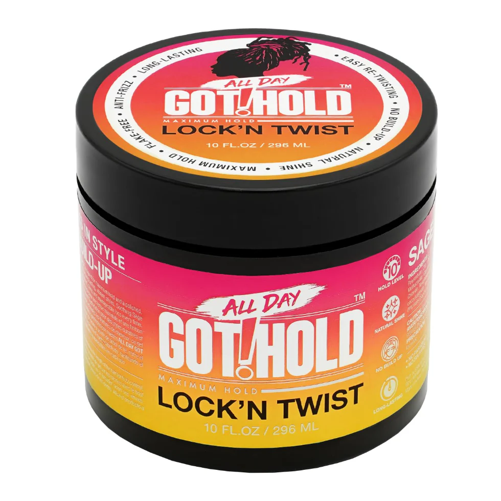 All Day Got Hold Lock N Twist Gel 10oz | Maximum Hold Locs & Twists