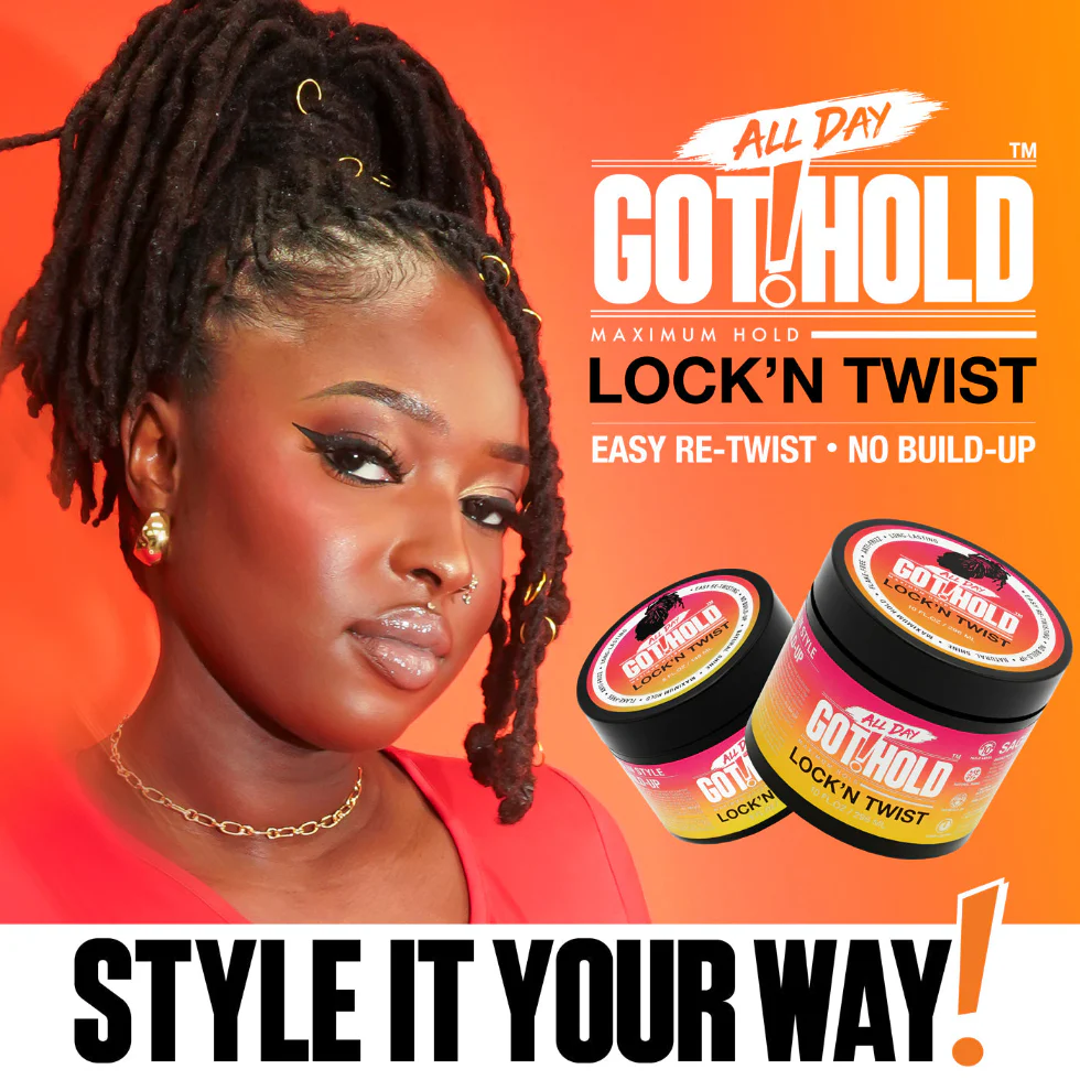 All Day Got Hold Lock N Twist Gel 5oz | Maximum Hold for Locs & Twists - Image 4