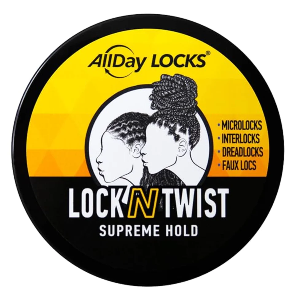 Allday locks braid gel extreme hold 10oz braids edge control - Image 2