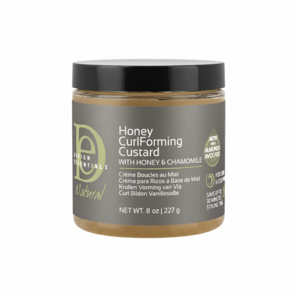 Almond & Avocado Honey Curl Forming Custard 8oz | Define & Hold Curls