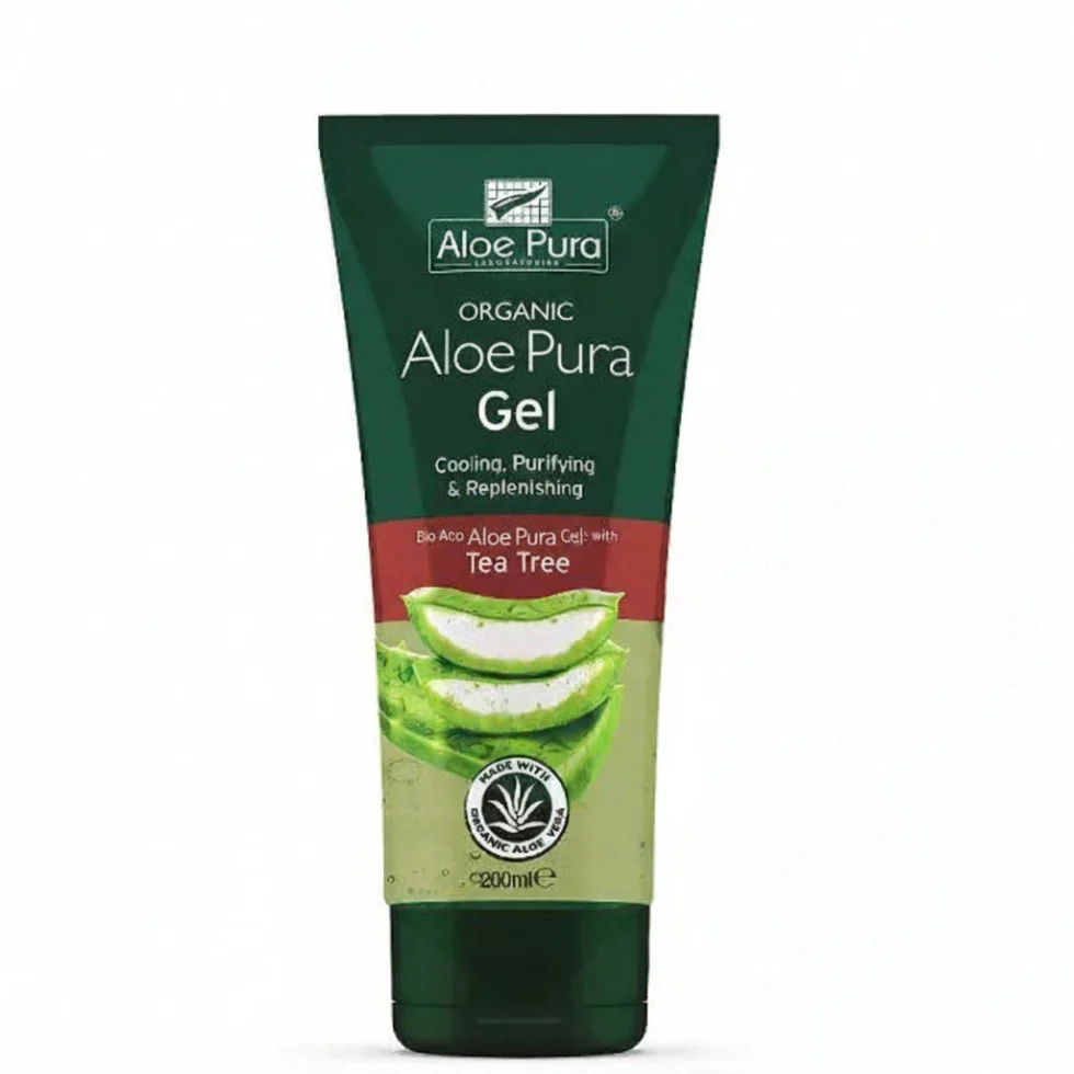 Aloe Pura Organic Aloe Vera Gel With Tea Tree - 200ml