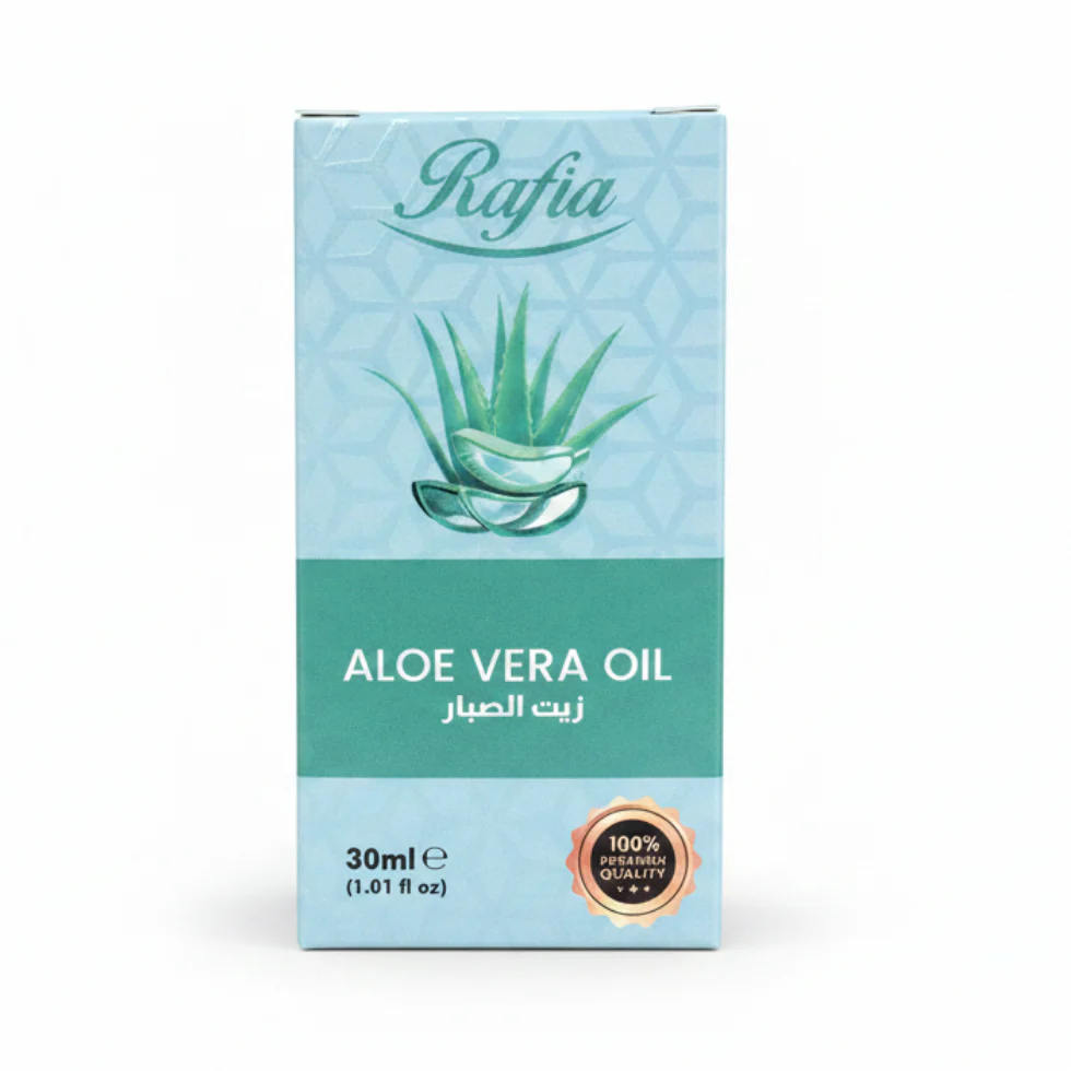 Rafia Aloe Vera Oil 30ml | Skin Soothing & Hydrating Healing Care