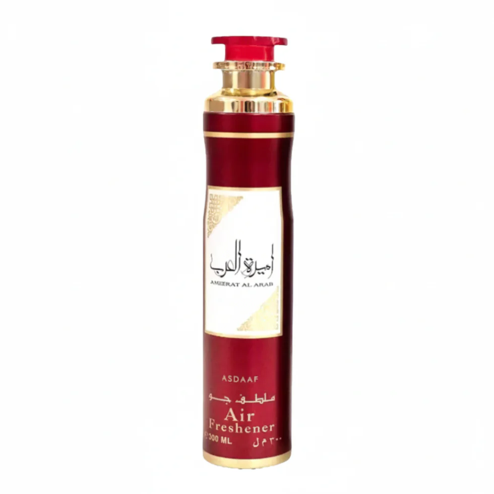 Ameerat Al Arab Air Freshener 300ml By Lattafa | Luxurious Floral & Musky Spray