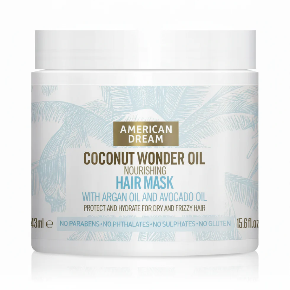 American Dream Coconut Wonder Oil Hair Mask 443ml | Deep Repair, Hydrate & Shine