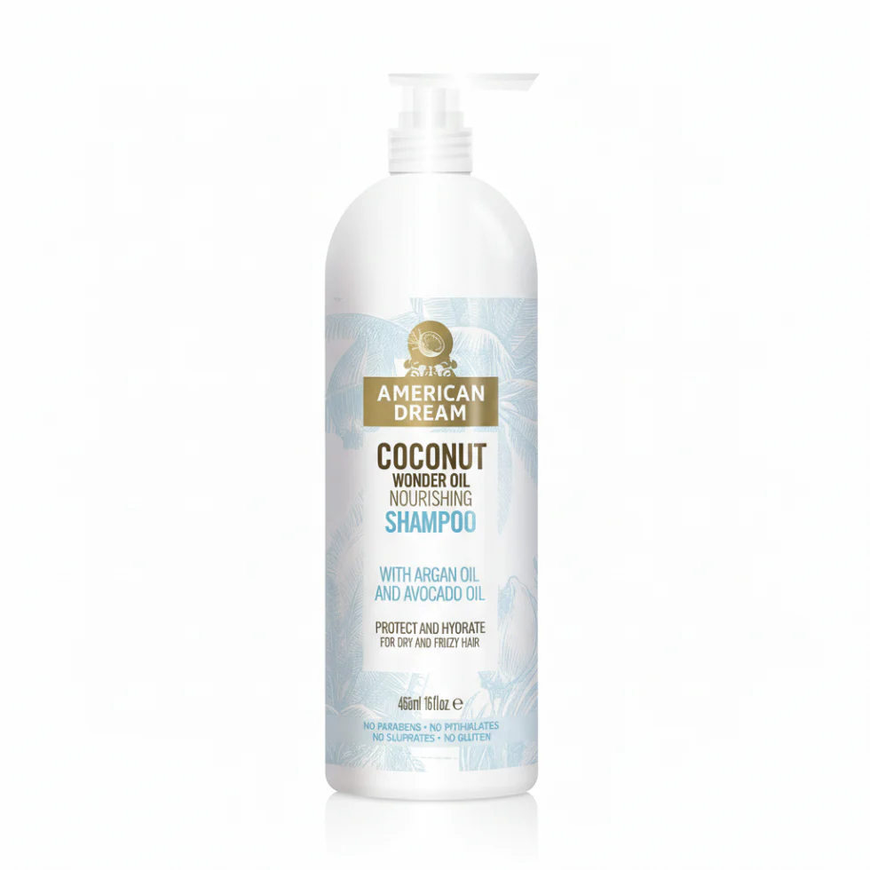American Dream Coconut Wonder Oil Shampoo 463ml | Cleanse, Nourish & Shine Hair
