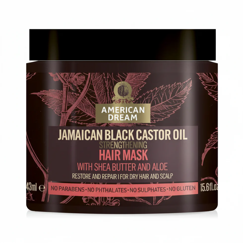 American Dream Jamaican Black Castor Oil Hair Mask 443ml | Strengthen & Repair Hair