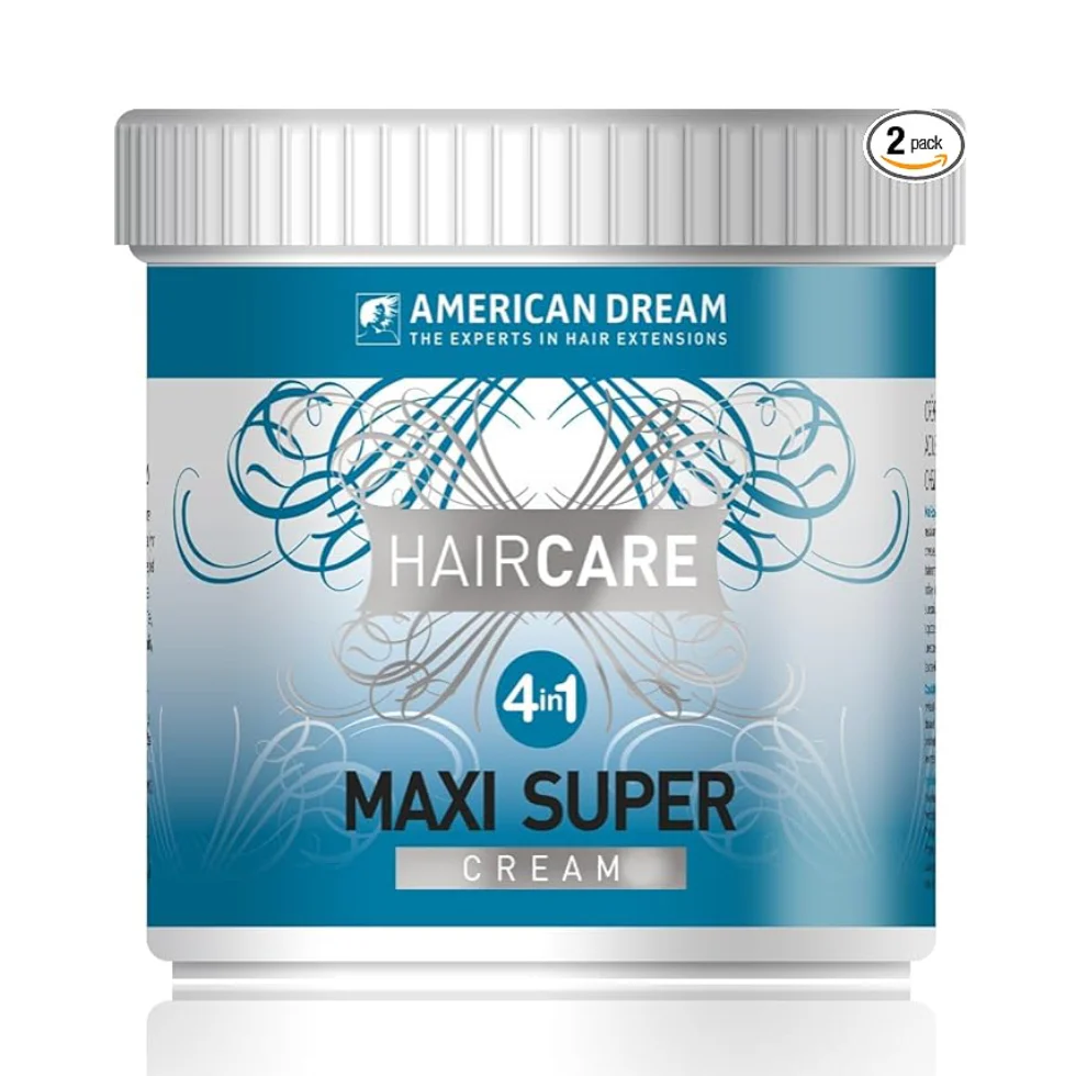 American Dream Maxi Super 4-in-1 Hair Softening Cream 340ml | Hydrate & Repair Hair