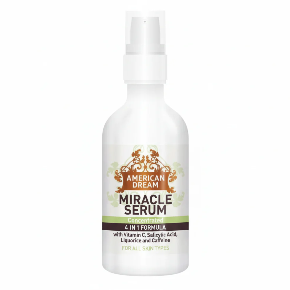 American Dream Miracle Serum 4-in-1 59ml | Brightening Radiant Glow Skin Care