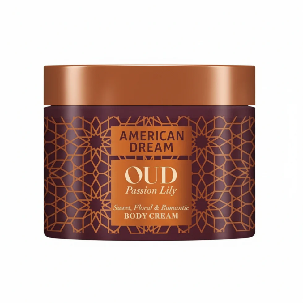 American Dream Oud Passion Lily Body Cream 500ml | Hydrate & Soft Glowing Skin