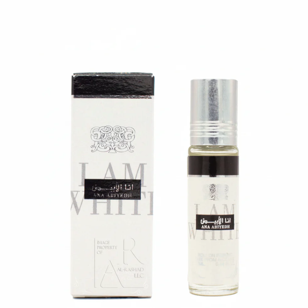 Ana Abiyedh I Am White Perfume Oil 10ml | Soft Musky Unisex Scent