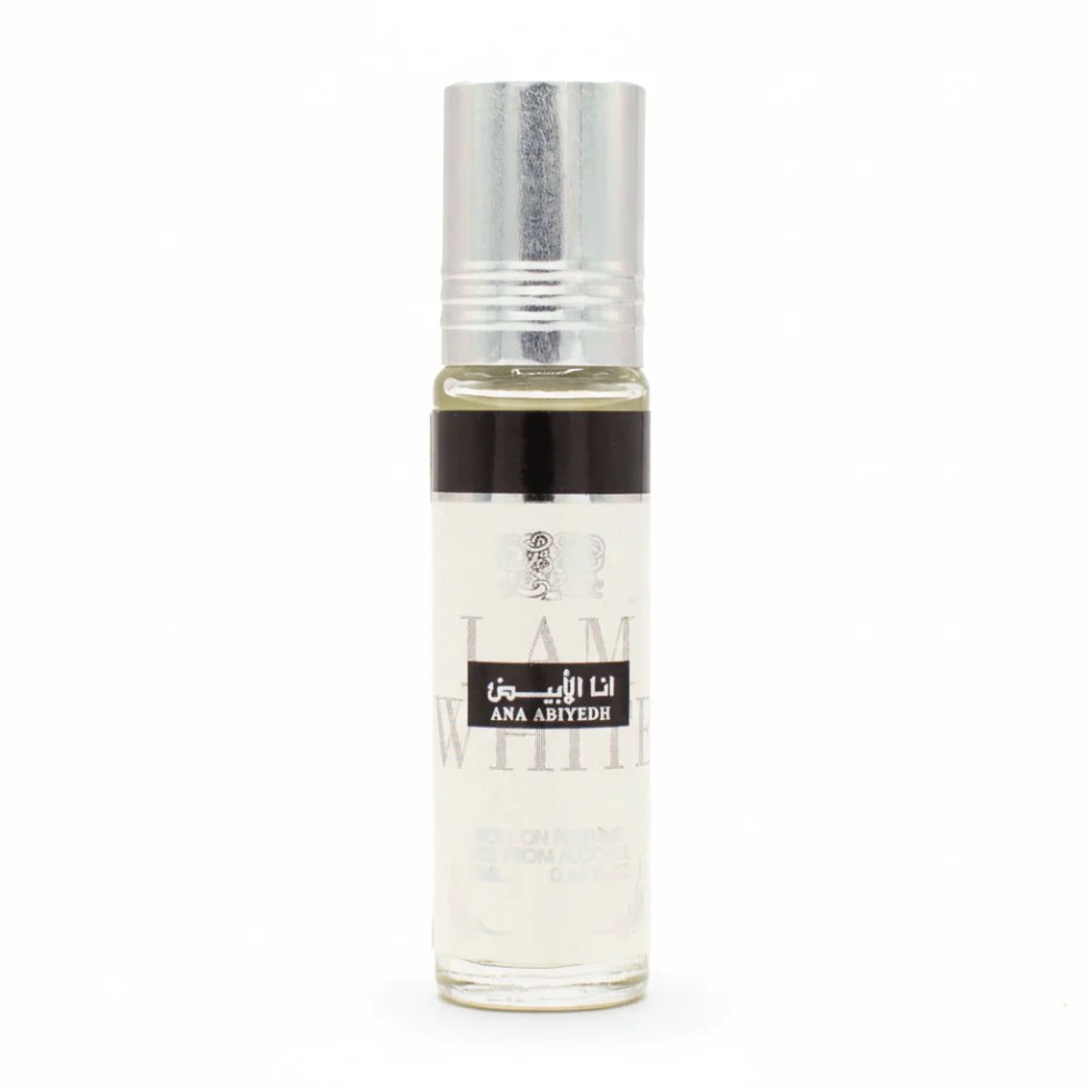 Ana Abiyedh I Am White Perfume Oil 10ml | Soft Musky Unisex Scent - Image 2