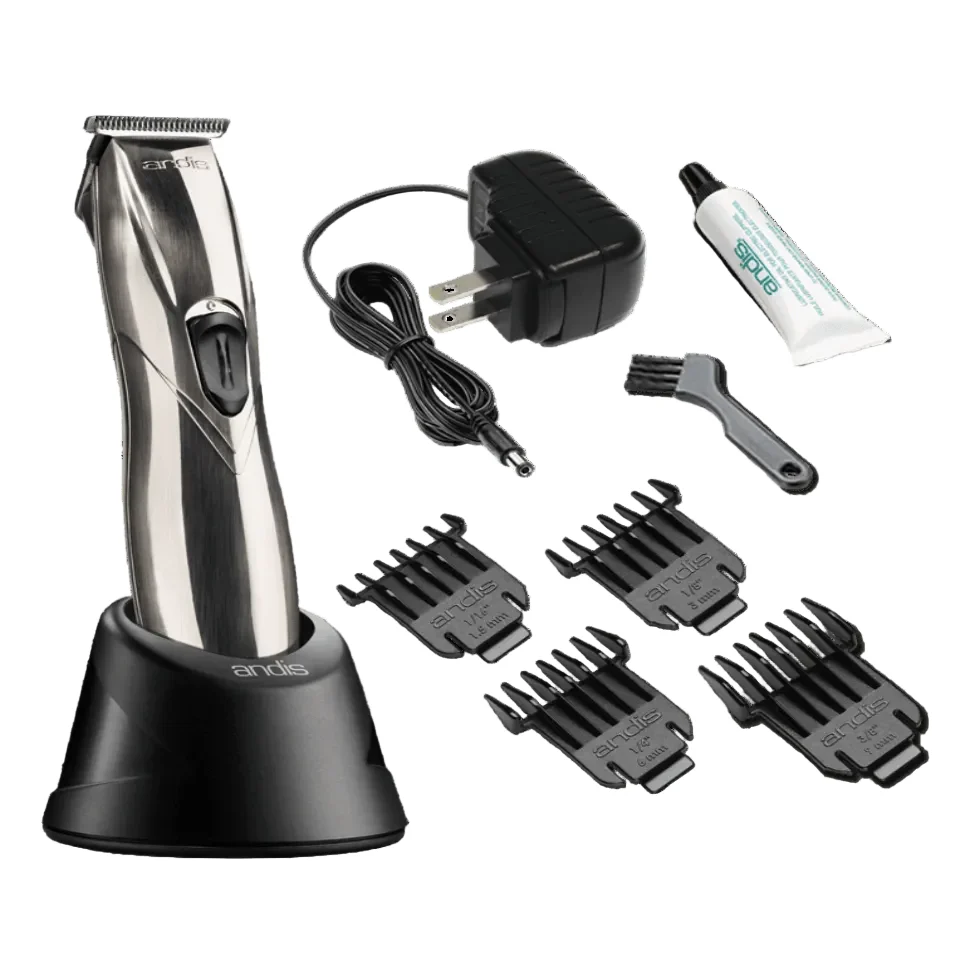 Andis Slimline Pro Li T-Blade Trimmer D-8 | Cordless Precision Grooming Tool - Image 3