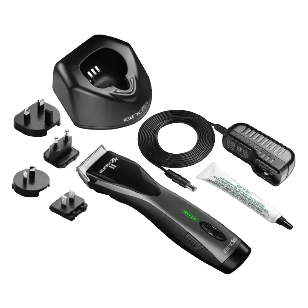 Andis Supra ZR II Cordless Clipper | 5-Speed Detachable Blade Professional Clipper - Image 2