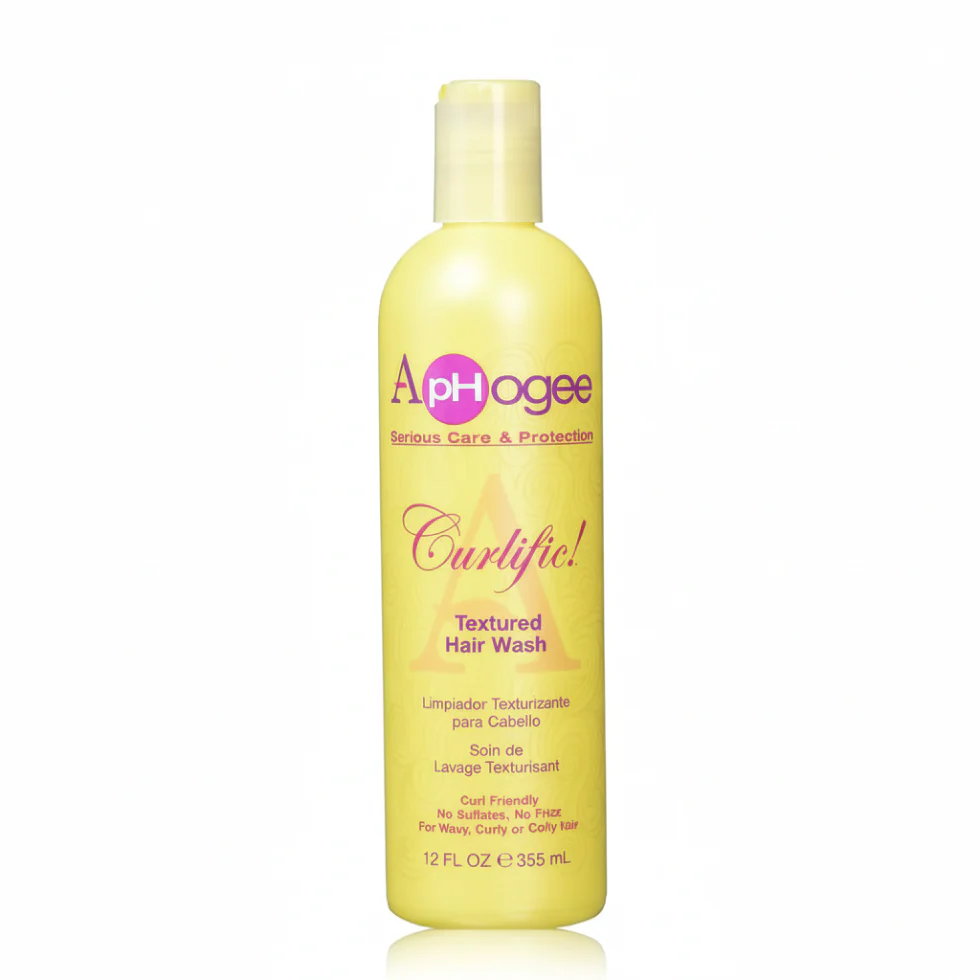 ApHogee Curlific Textured Hair Wash 355ml | Cleanse, Hydrate & Define Curls