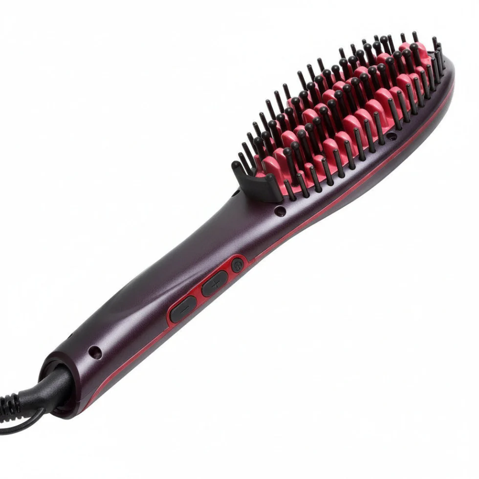 Aphrodite Ultra Hot Straightening Brush | Fast Heat Hair Styling Brush