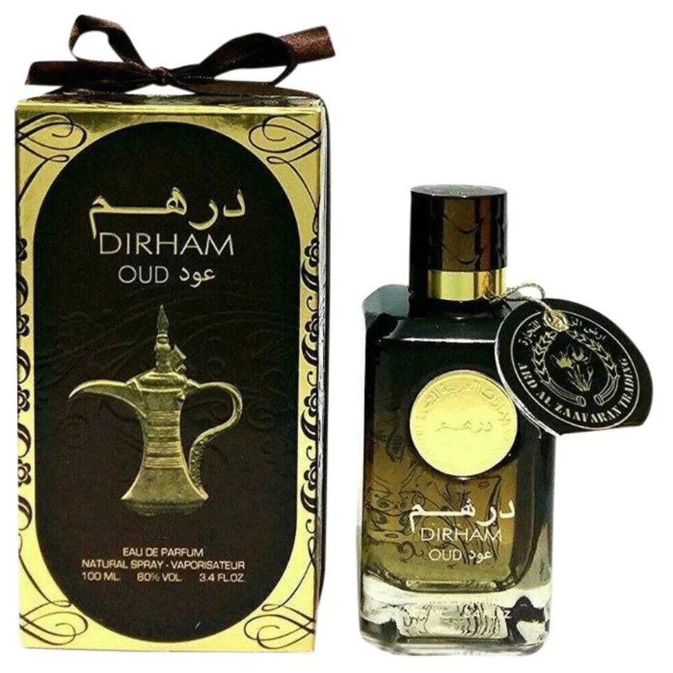Dirham Oud Eau De Parfum 100ml by Ard Al Zaafaran | Oriental Woody Unisex Perfume