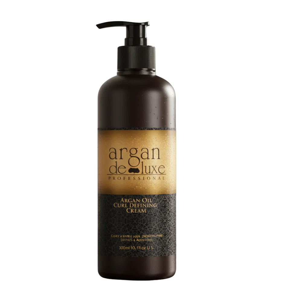 Argan De Luxe Curl Defining Cream 240ml | Frizz Control & Curl Definition