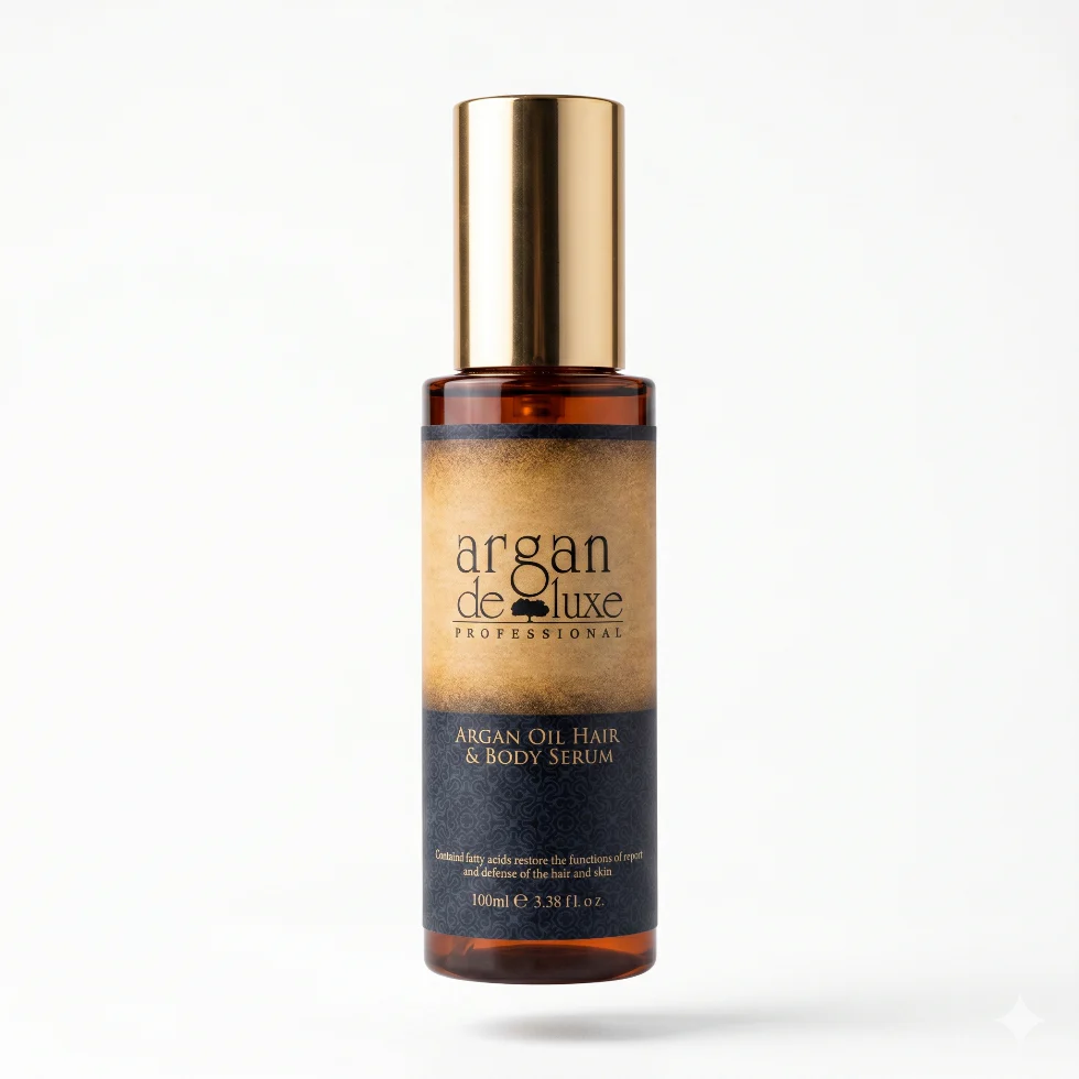 Argan Deluxe Professional Argan Oil Hair & Body Serum | Shine & Hydration