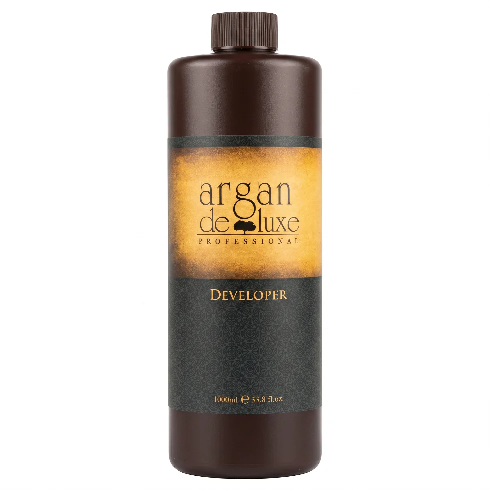 Argan Deluxe Professional Developer 1000ml | Hair Color Oxidizing Cream