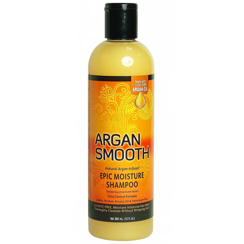 Argan Smooth Epic Moisture Shampoo 355ml | Hydrating & Softening Hair Care