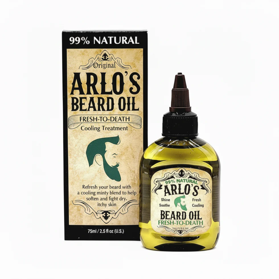 Arlo’s Beard Oil Fresh-To-Death 75ml | Cooling Beard Care & Softening