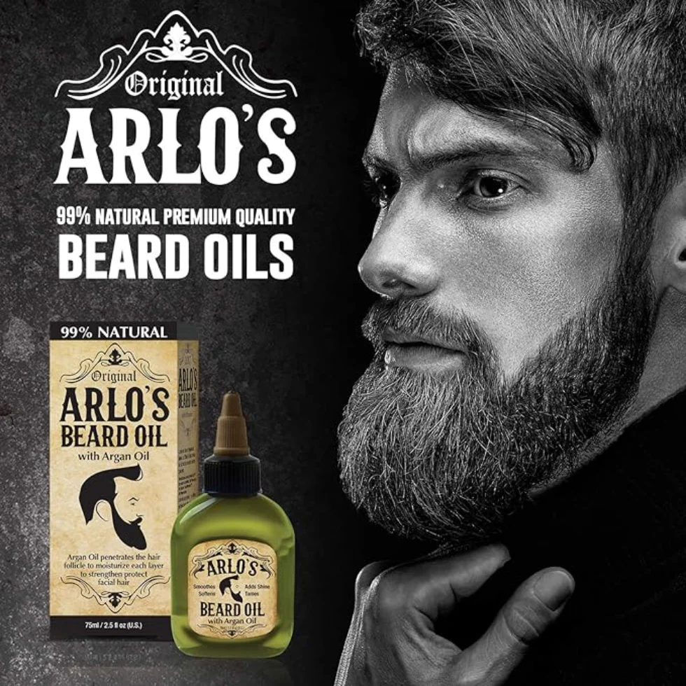 Arlo’s Beard Oil Fresh-To-Death 75ml | Cooling Beard Care & Softening - Image 3